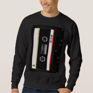 80s Tape 90s Costume Retro Cassette Sweatshirt