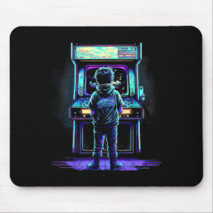 80s Video Game Vintage Retro Arcade 3  Mouse Pad