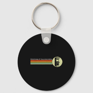 80s Video Game Vintage Retro Arcade Old School Key Ring