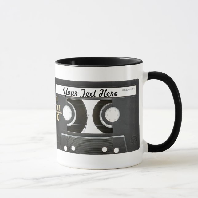 80s Vintage Mix Tape B Side Mug (Right)