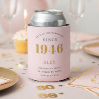 80th Birthday 1946 Keepsake Elegant Personalised