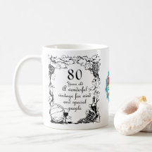 80th Birthday 80 Year Old Vintage Wine Personalize