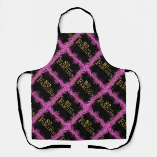 80th Birthday Apron