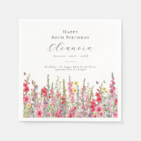 80th Birthday August Birth Month Flower Gladiolus