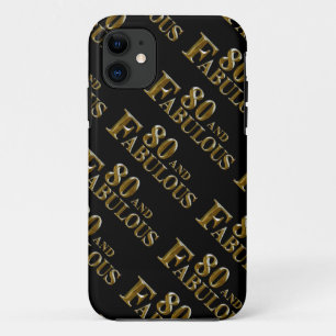 80th Birthday iPhone 11 Case