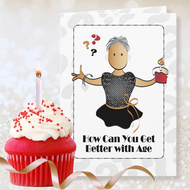 80th Birthday Complimentary for Her Sweet Ethnic Card (Creator Uploaded)