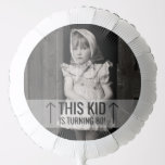 80th Birthday Custom Photo Balloon<br><div class="desc">Give regular bunches of party balloons a more personal touch that will bring a smile to everyone's face by mixing in a few custom photo balloons showing the birthday boy or girl at different stages of their life. Party guests will love seeing cute or embarrassing old photos of the birthday...</div>