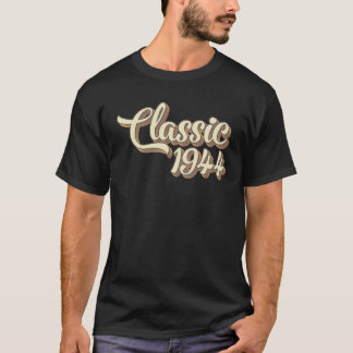 80th Birthday Gift Classic 1944 80 Years Old T-Shirt