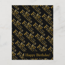 80th Birthday