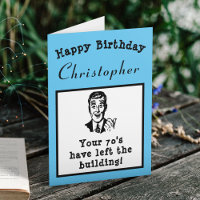 80th Birthday Over The Hill Funny Personalised