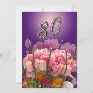 80th Birthday Party Invitation