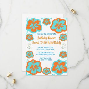 80th Birthday Party Invitation Template for Mothe