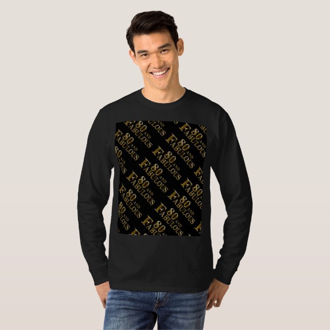 80th Birthday  T-Shirt (Front Full)
