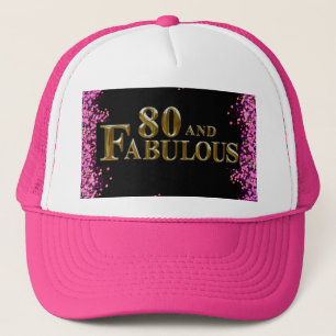 80th Birthday  Trucker Hat