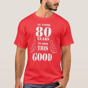 80th Birthday Vintage Made in 1939 Gift ideas Man T-Shirt