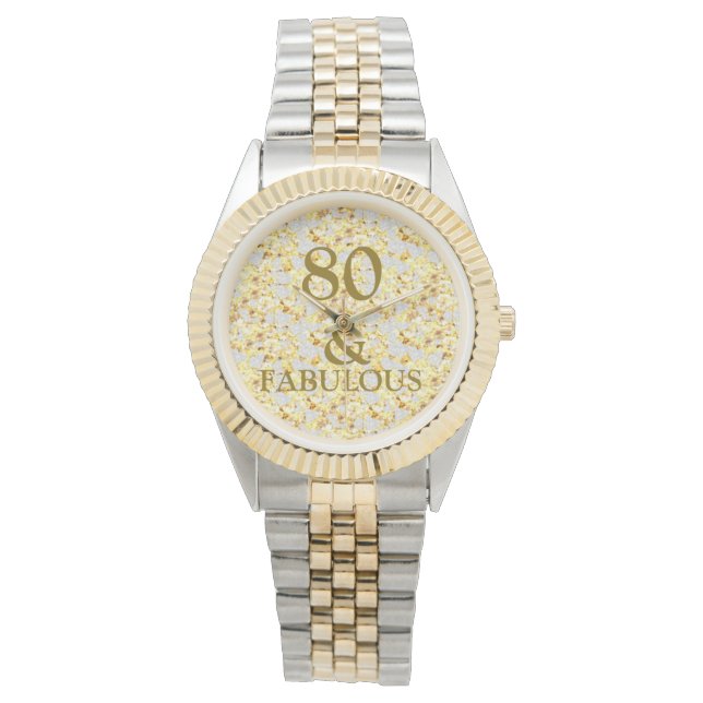 80th Birthday  Watch (Front)