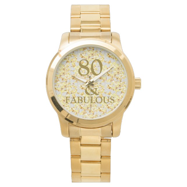 80th Birthday  Watch (Front)