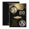 80th,Birthday Woman 80th, art deco, black gold