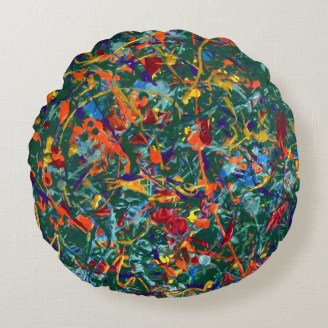 #818 Transmogrification Round Cushion (Front)