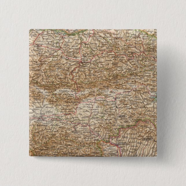 81 Bulgaria 15 Cm Square Badge (Front)