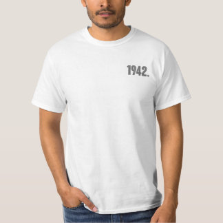 81st Birthday Gift Since 1942 August T-Shirt