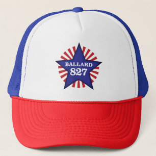 827 Elks Star Trucker Hat
