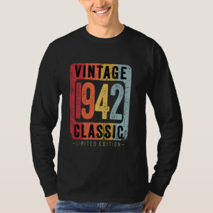 82 Years Old Vintage 1942 82nd Birthday Decoration T-Shirt