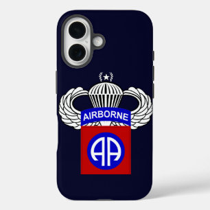 82nd Airborne - All American - Jump Wings iPhone 16 Case