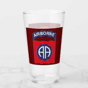 82nd Airborne Beer Glass
