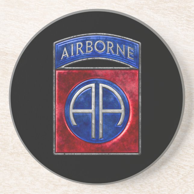 82nd Airborne Coaster (Front)
