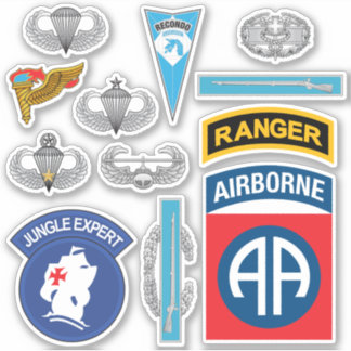 82nd Airborne Custom-Cut Vinyl Sticker