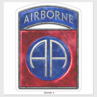 82nd Airborne Custom-Cut Vinyl Sticker