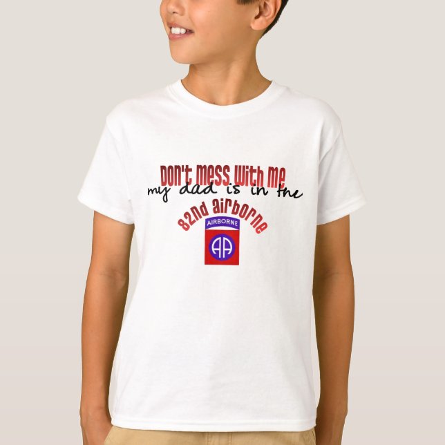 82nd Airborne Dad T-Shirt (Front)