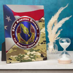 82nd Airborne Division 1st Brigade  Plaque