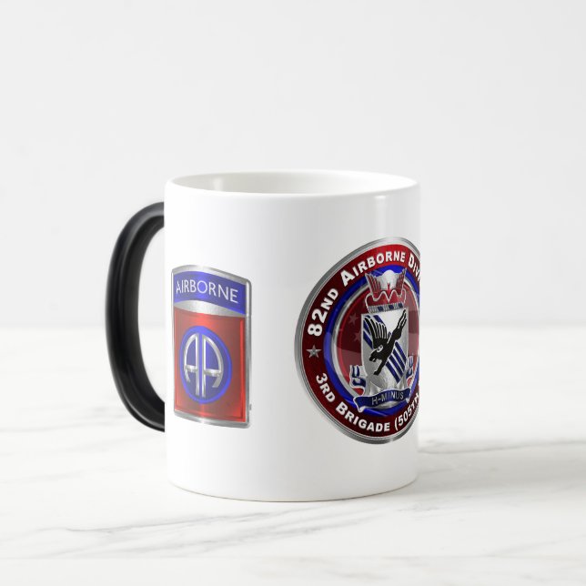 82nd Airborne Division 3rd Brigade 505th PIR  Magic Mug (Front Left)