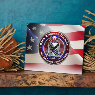 82nd Airborne Division 3rd Brigade Plaque