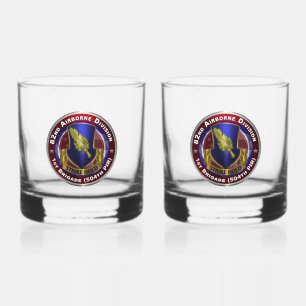 82nd Airborne Division 504th PIR Whiskey Glass