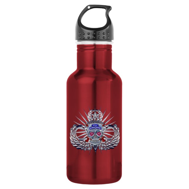 82nd Airborne Division  532 Ml Water Bottle (Front)