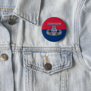 82nd Airborne Division 6 Cm Round Badge