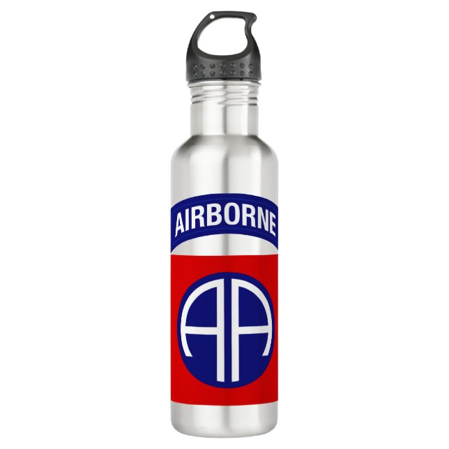 82nd Airborne Division 710 Ml Water Bottle (Front)