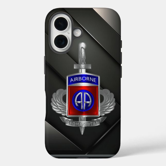 82nd Airborne Division Afghanistan Case-Mate iPhone Case (Back)