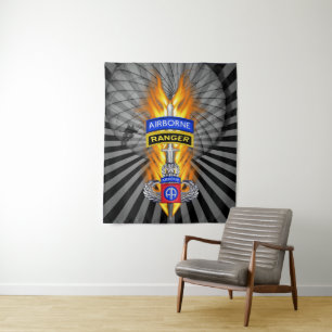 82nd Airborne Division “Airborne All The Way” Tapestry