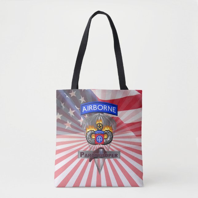82nd Airborne Division “All American” Tote Bag (Front)