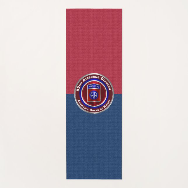 82nd Airborne Division “All Americans” Yoga Mat (Front)