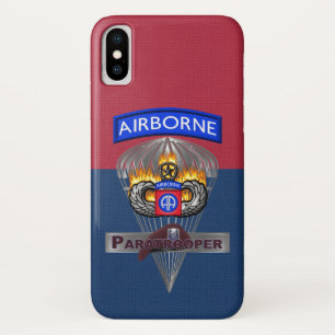 82nd Airborne Division “All The Way” iPhone X Case