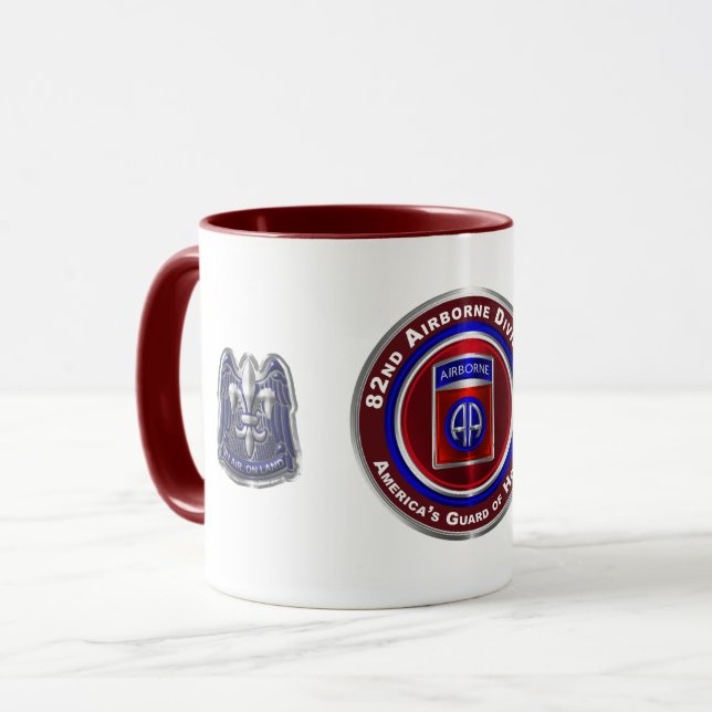 82nd Airborne Division America’s Guardian of Honou Mug (Front Left)