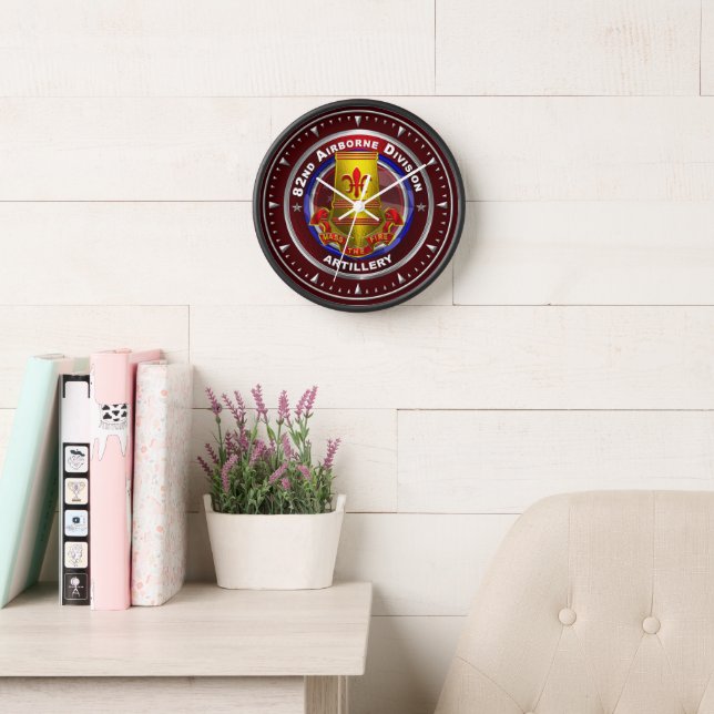 82nd Airborne Division Artillery Brigade  Clock (Reading Room)