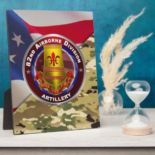 82nd   Airborne Division Artillery Brigade  Plaque