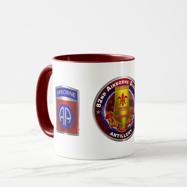 82nd Airborne Division Artillery   Mug (Front Left)