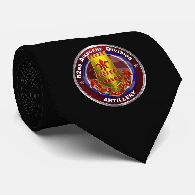 82nd Airborne Division Artillery Tie (Rolled)